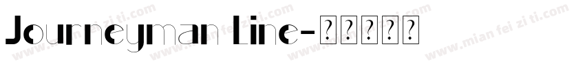 Journeyman Line字体转换